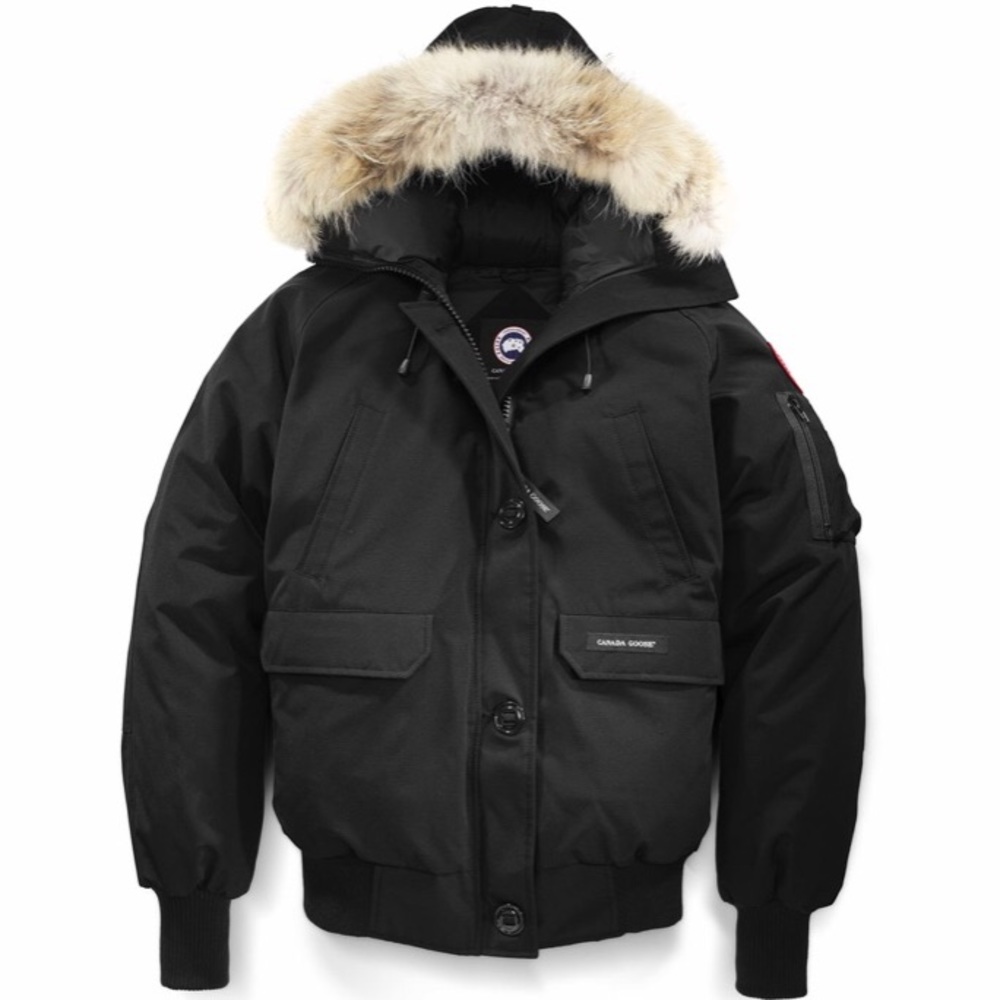 Canada Goose Chilliwack Black Bomber Jacket